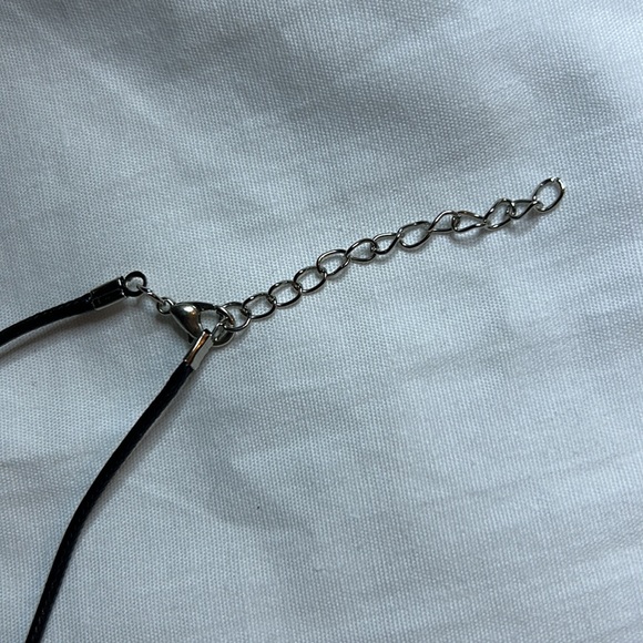 Moon Phase Black Agate necklace - Picture 7 of 7